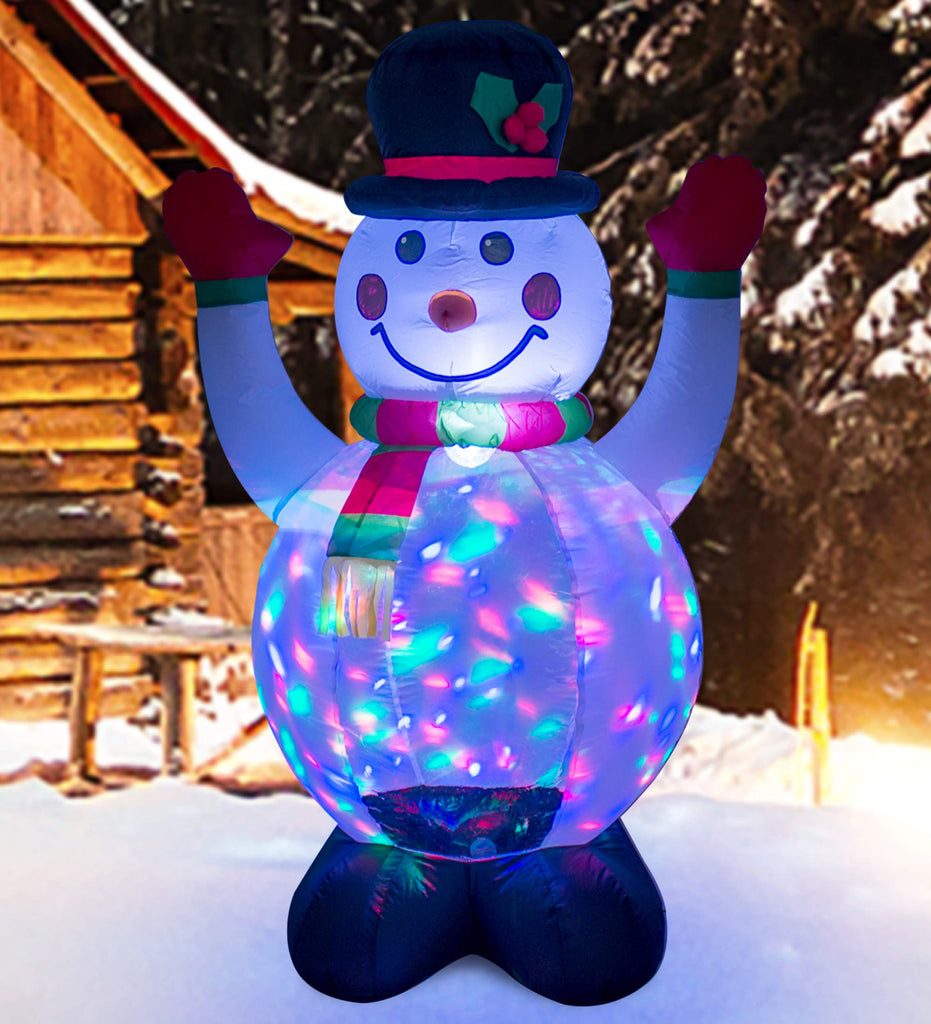 4ft Christmas Inflatable Blow up Snowman Outdoor Indoor Decoration