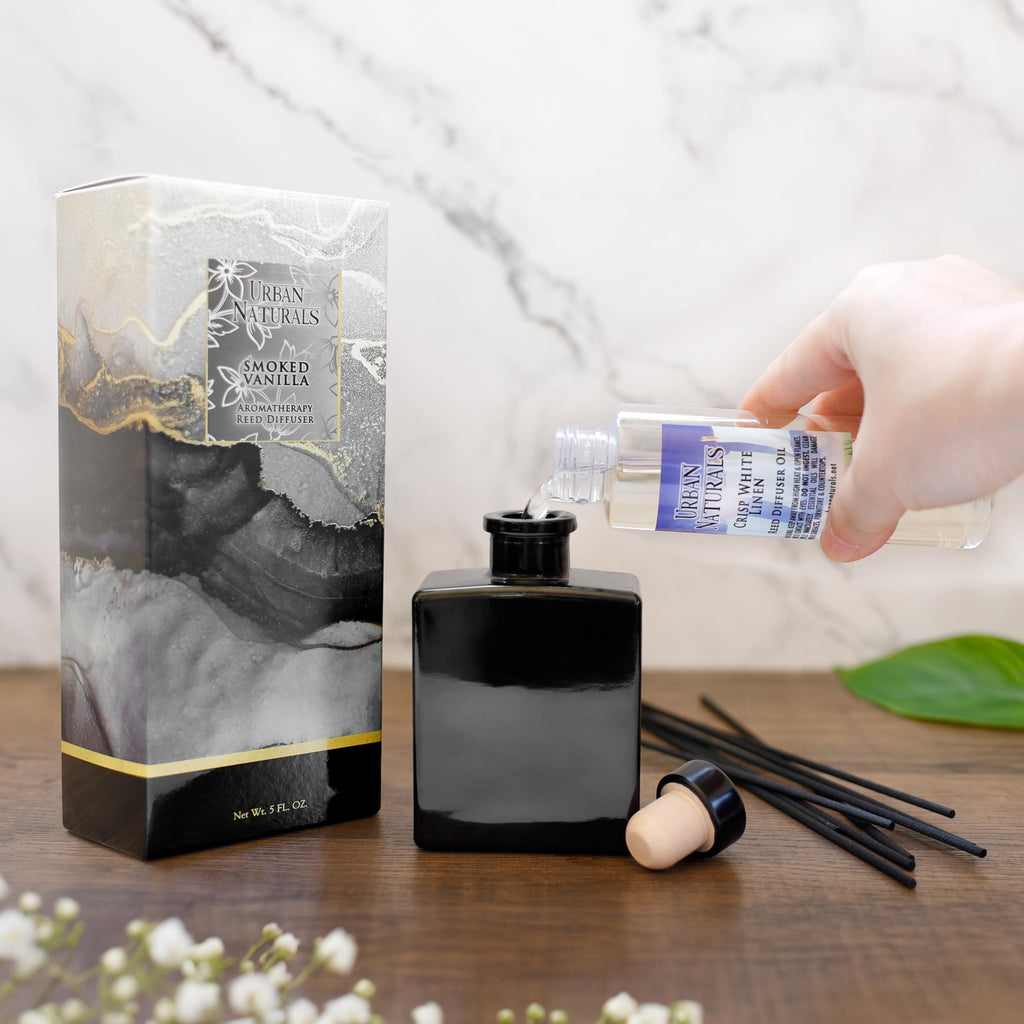 Reed Diffuser Set, Balsam Forest - Bathroom Shelf Décor