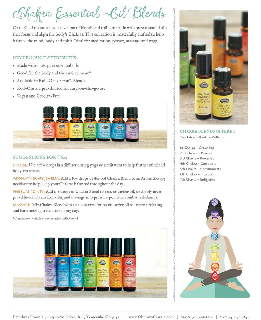 Chakra Healing Gift Basket All Natural Made with Pure Essential Oils