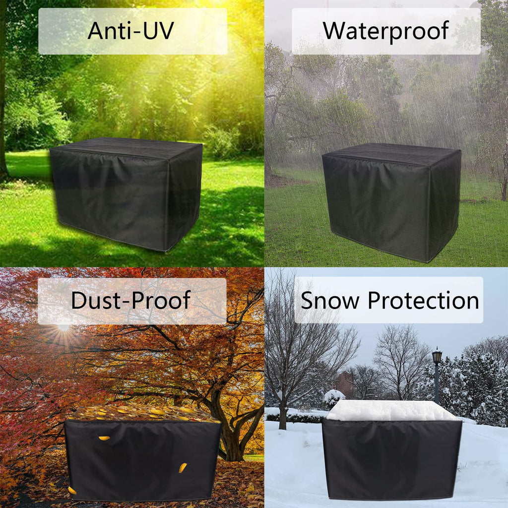 Covers for Outdoor Seating 420D Waterproof 35" L x 35" W x 35" H, Cover for Outdoor Furniture Sectional