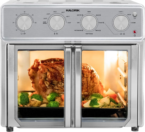 MAXX Air Fryer Oven, 26 Quart 9-in-1 Countertop Toaster Oven and Air Fryer Combo - Fry, Bake, Roast,