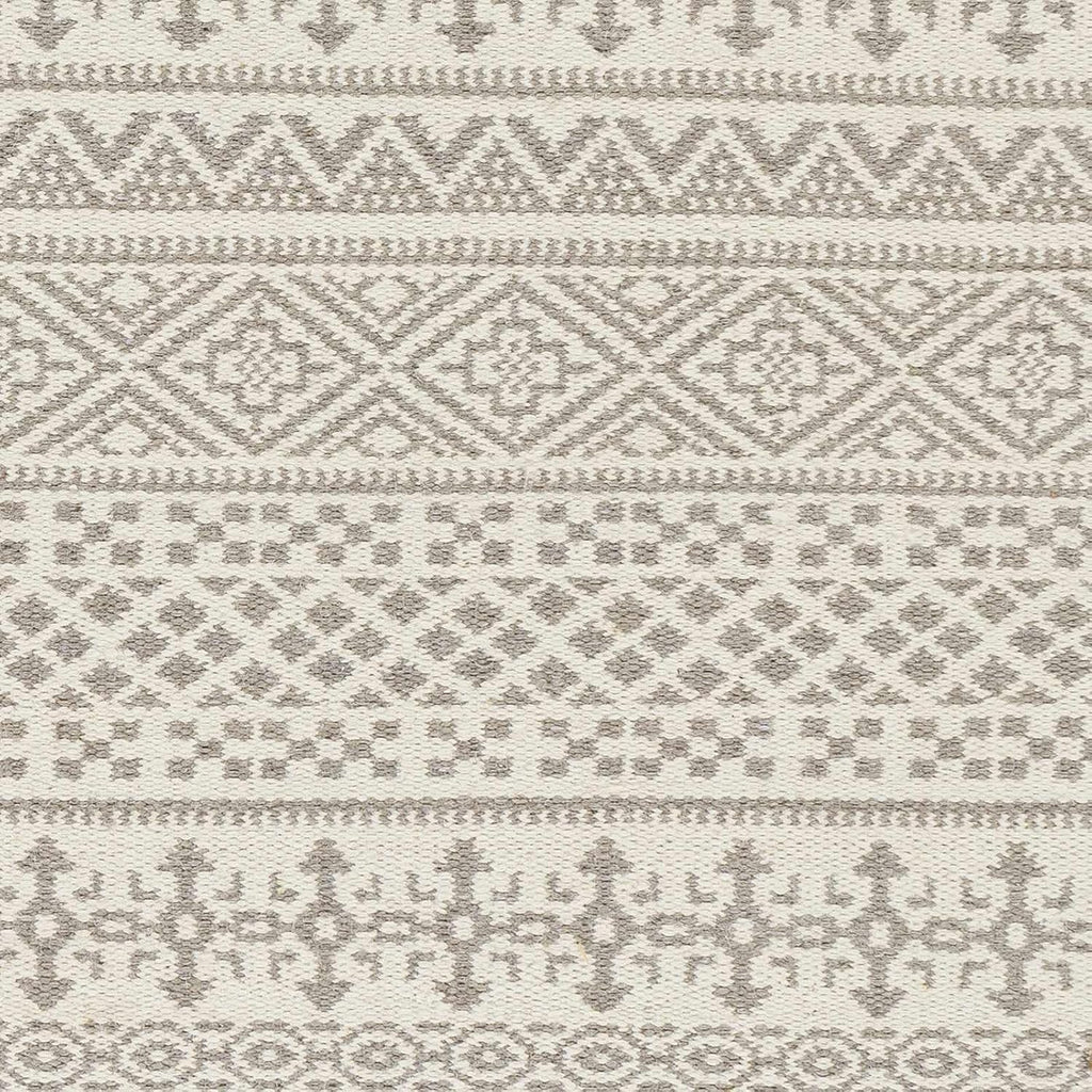 Orange Wool Hallway, Kitchen Runner Rug - Geometric Diamond Striped Border Medallion - Bohemian Transitional Tribal
