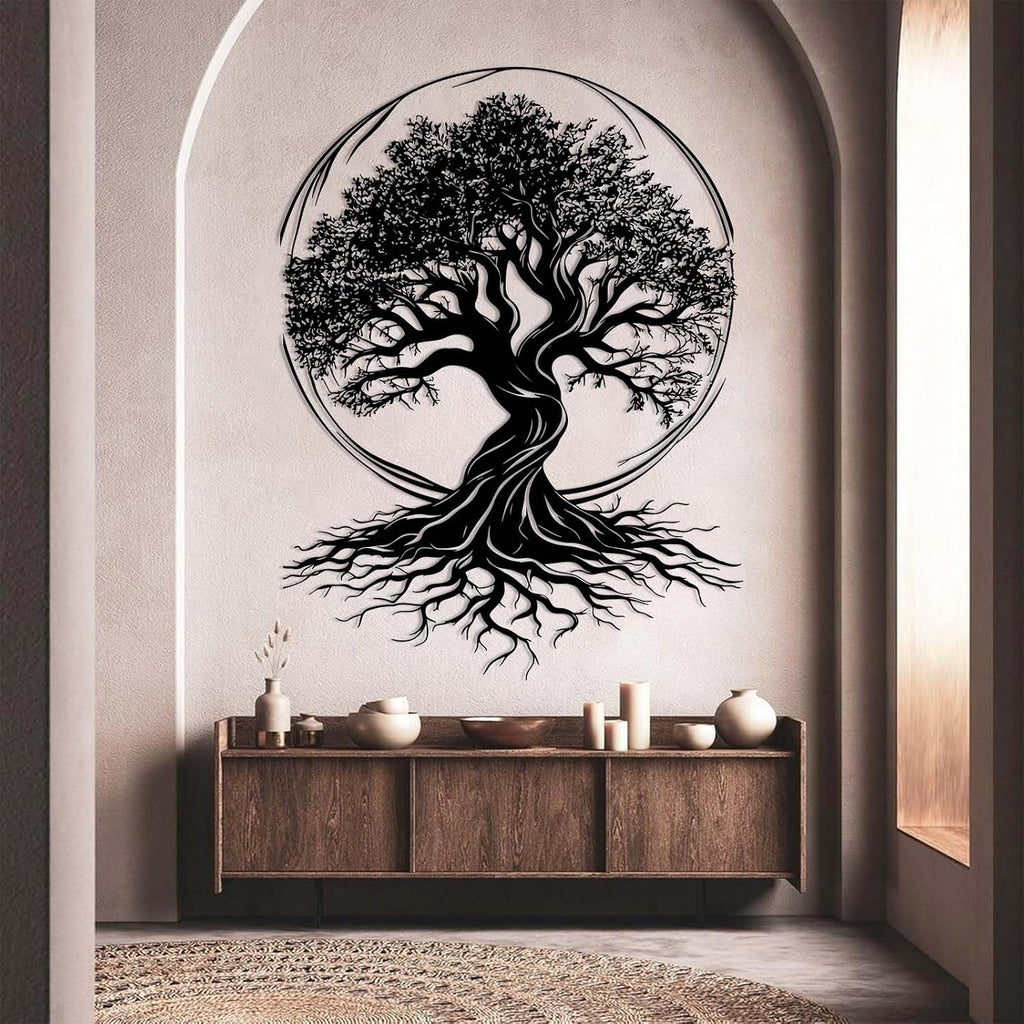 Tree of Life Metal Wall Art, Metal Branch Art for Wall, Family Trees Wall Decor, Tree of Life Decor, Farmhouse Sign