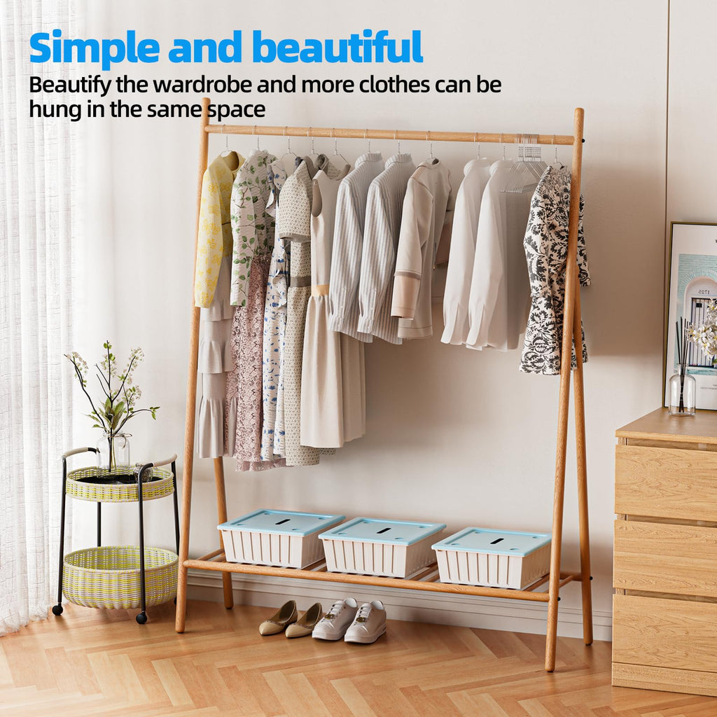 Metal Wire Hangers 100 Pack, Thin for Clothes Space Saving