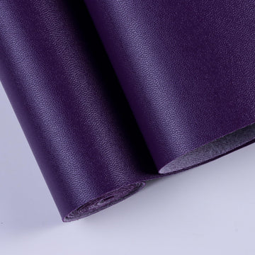 Vinyl Faux Leather Upholstery Fabric, Soft Smooth Surface, Faux Leather Sheets, Replacement Renovate for Upholstery