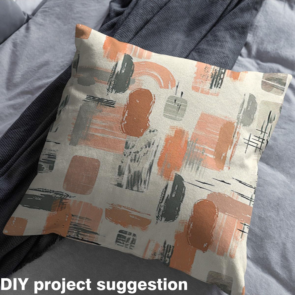 Abstract Upholstery Fabric for Chairs 10 Yard Geometric Fabric by The Yard Modern Art Fabric for Chairs Boys Girls