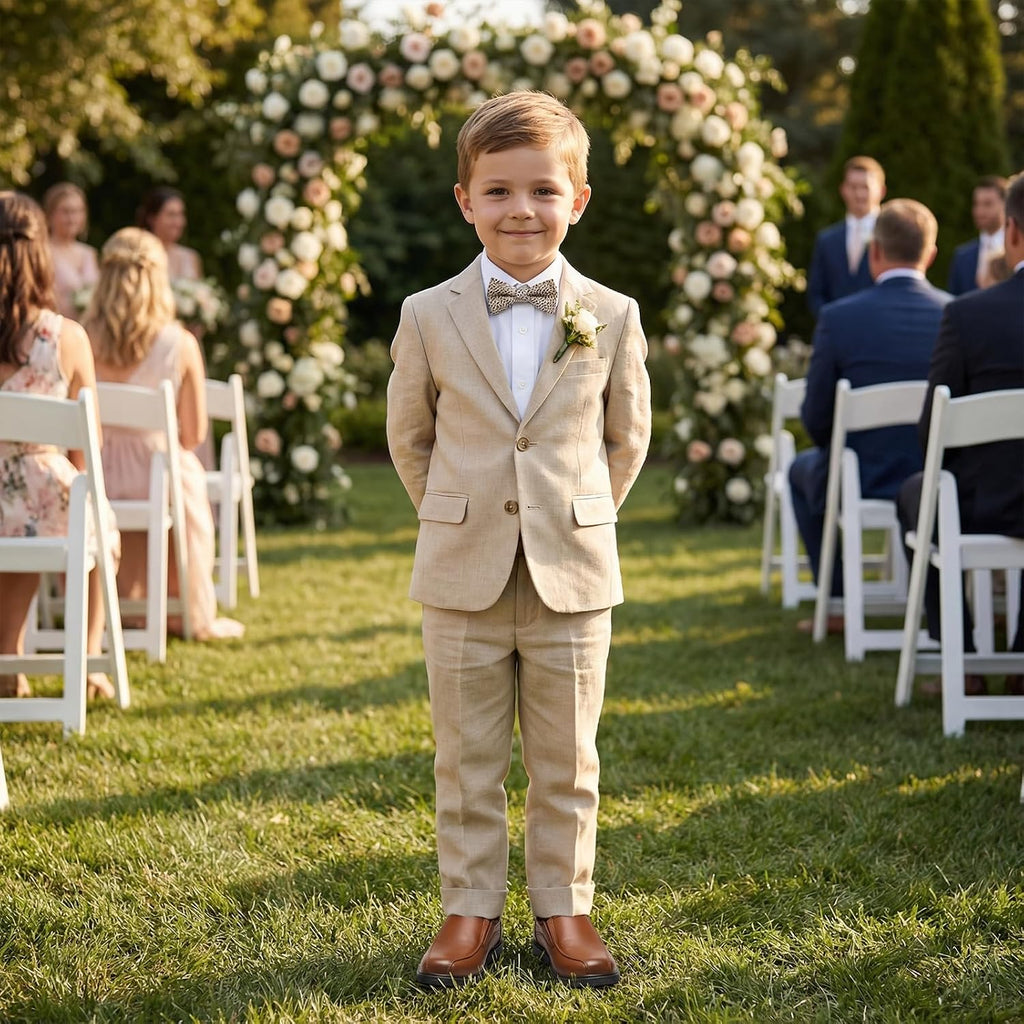 Boys Dress Shoes Slip On Loafers Casual Square Toe Church Shoes