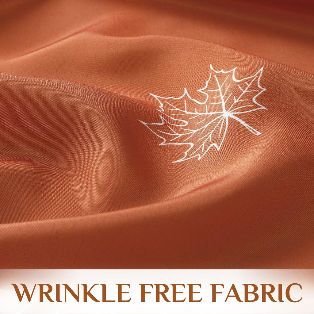 Fall Tablecloth Rectangle 60 x 84 Inch, Thanksgiving Home Decor
