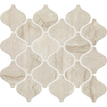 3" x 3" Ceramic Arabesque Mosaic (10 PC per Carton) (7.40 SQFT per Carton)