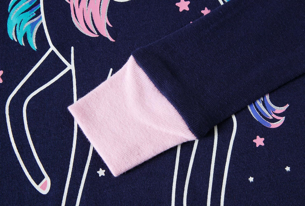 Girls Pajamas Toddlers Cotton Longsleeve Sleepwear 18M