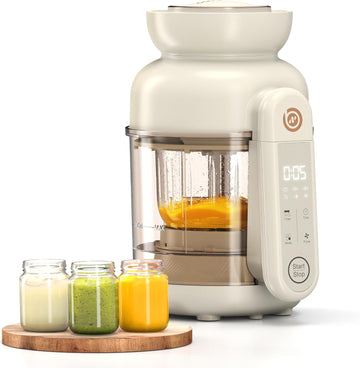 Auto Baby Food Maker, Glass Baby Food Mills, Baby Blender & Steamer and Puree Maker with Auto Cooking, Easy Cleaning