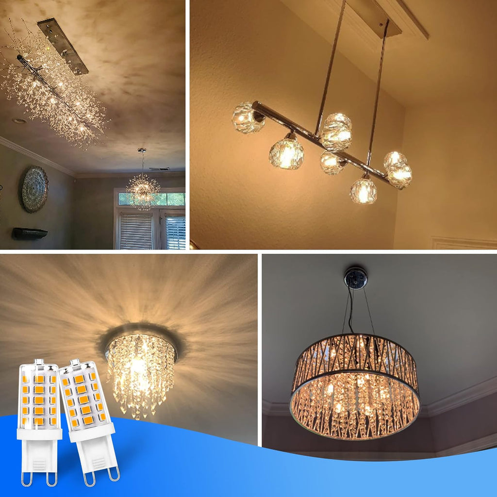 G9 LED Bulb Dimmable 5W 2700K Soft Warm White 40 Watt Equivalent