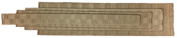 Checkerboard Webbing 3", 2", 1.5" and 1" (2 Inch X 20 Yards, Tan)