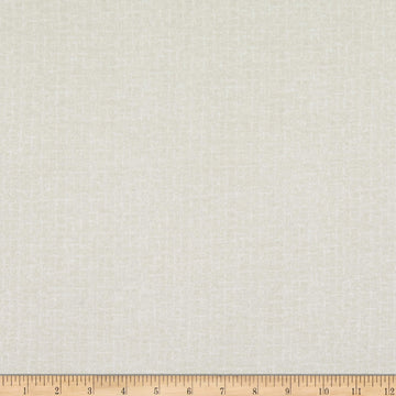 Woolies Flannel Crosshatch Cream, Fabric by the Yard
