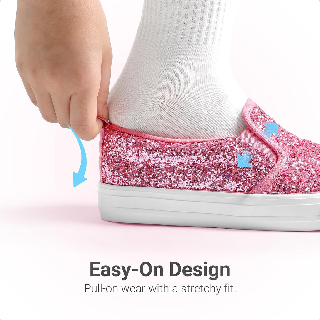 Sneakers Glitter Slip-On