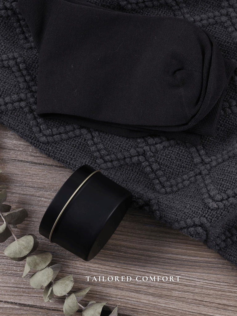 Thoughtful Comfort Care Package for Men & Women - Grey & Navy Gift Box with Knitted Blanket, Ceramic Mug & Positive