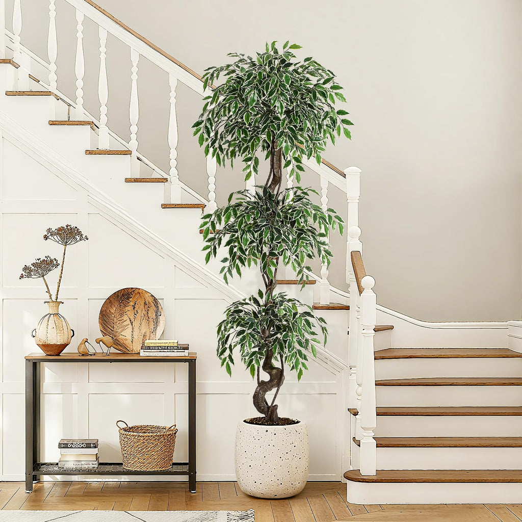 6 ft Artificial Ficus Tree Decor Indoor