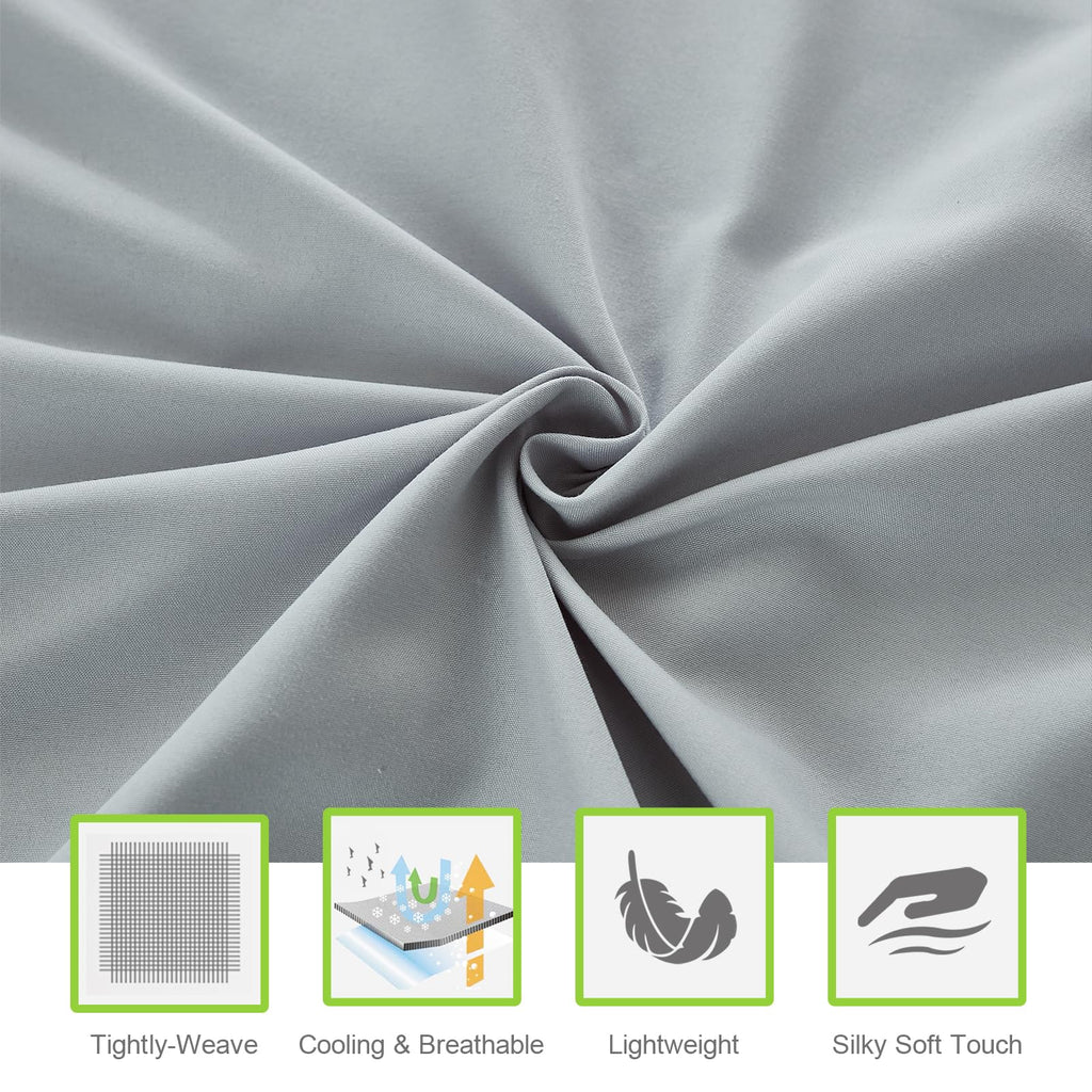 Queen Sheets Set 6 Piece, Hotel Luxury Super Soft 1800 Series Microfiber Queen Bed Sheets Set-Wrinkle Free &