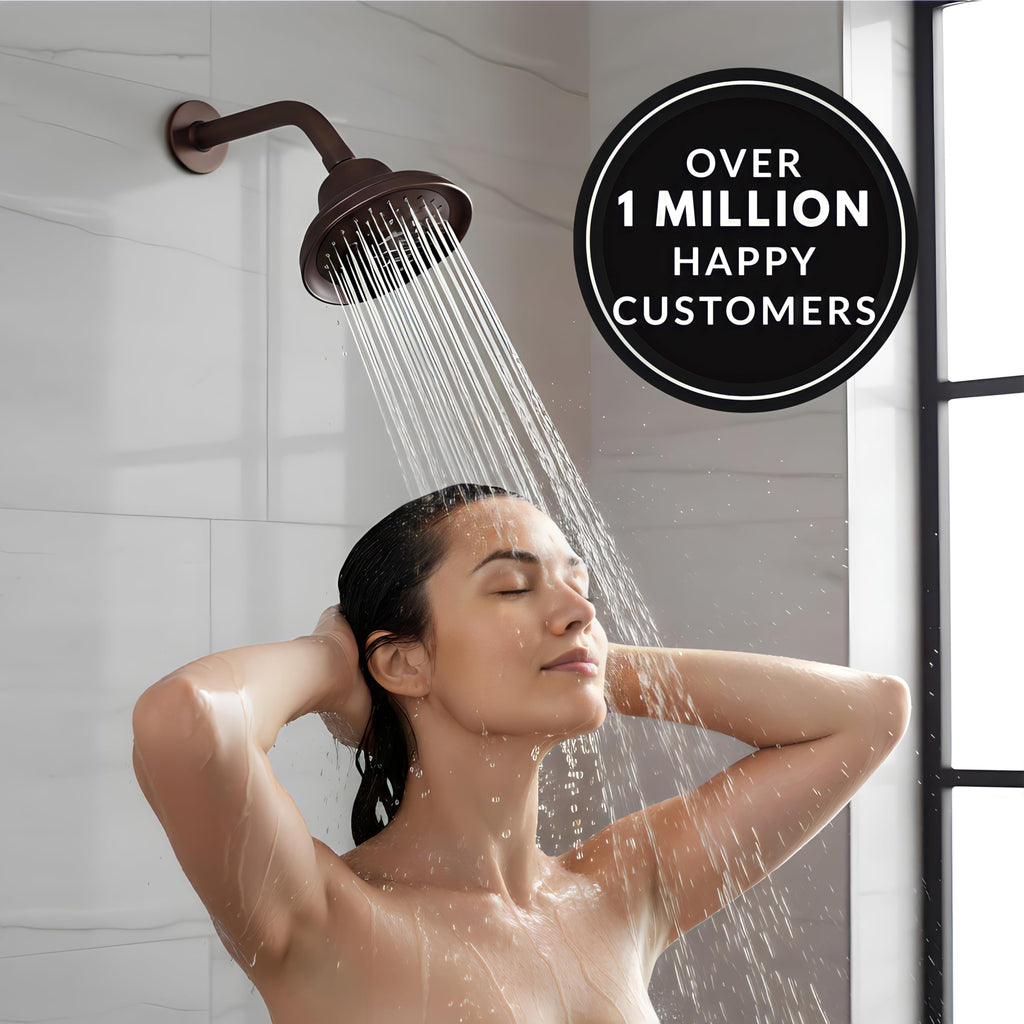 Massage Shower Head With Mist - 1.8 GPM - Oil-Rubbed Bronze