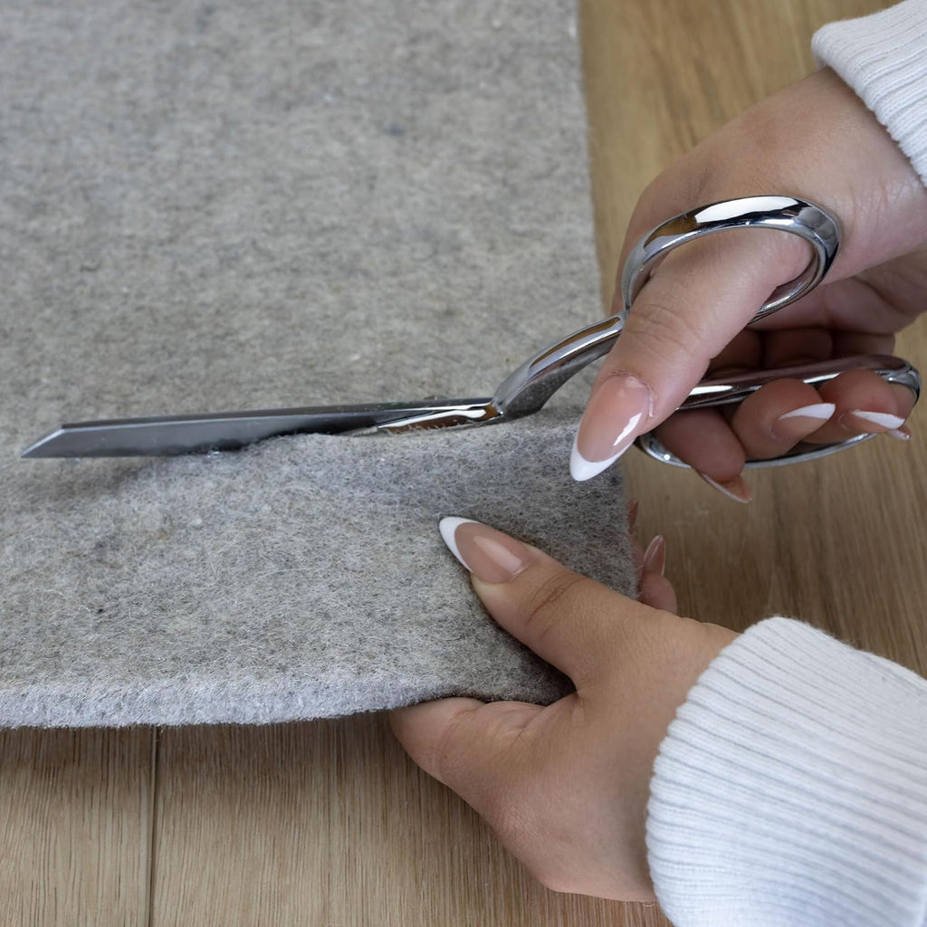 Eco-Plush - 8'x10' - 1/2" Thick - 100% Felt - Luxurious Cushioned Rug Pad - Available in 3 Thicknesses, Many Custom - Set of 80