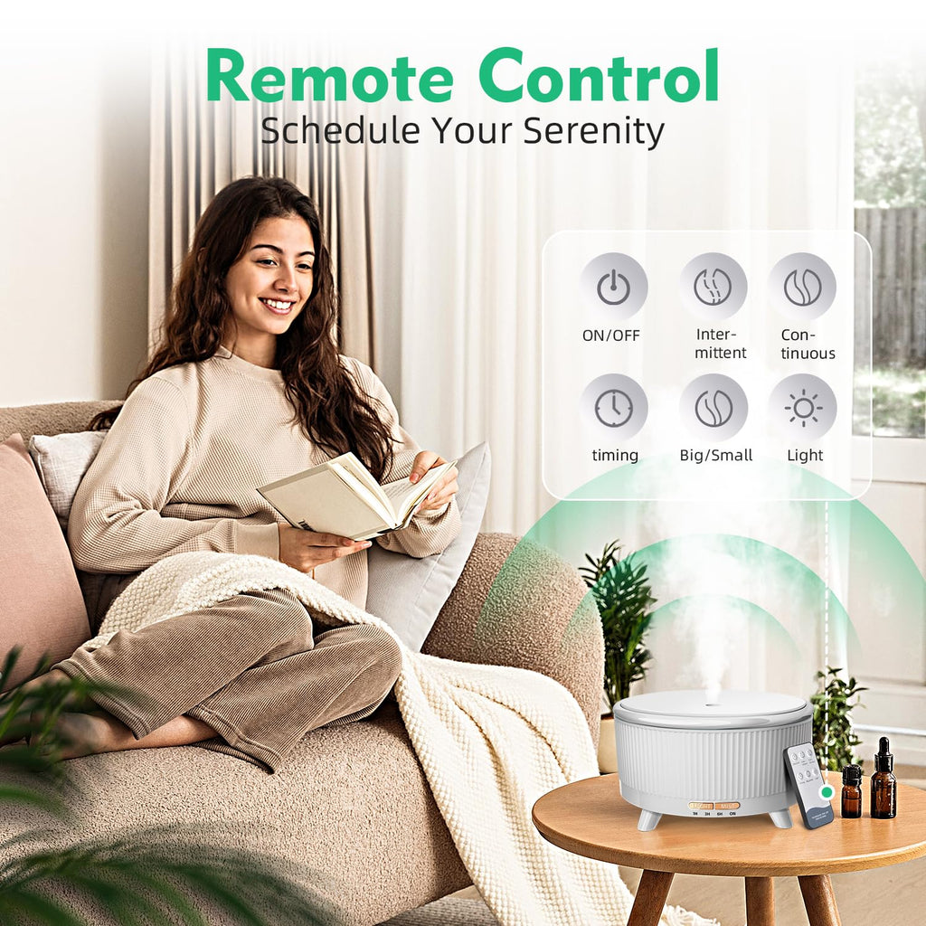 20-Hour Long-Lasting Aromatherapy, Essential Oil Diffuser