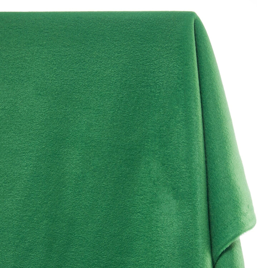Polar Fleece Fabric Anti Pill Soft Plush Polyester Wool Material By The Yard & Bulk Wholesale - Kelly Green (5 Yards)