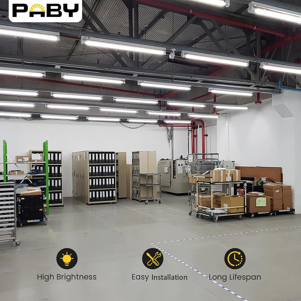 25 Pack 4FT LED T8 Type A+B Light Tube, 18W, Plug & Play or Ballast Bypass, 2250LM, 5000K, Single or Double End Power