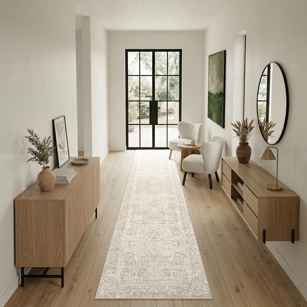 2x10 Beige Vintage Runner Rug s Kitchen