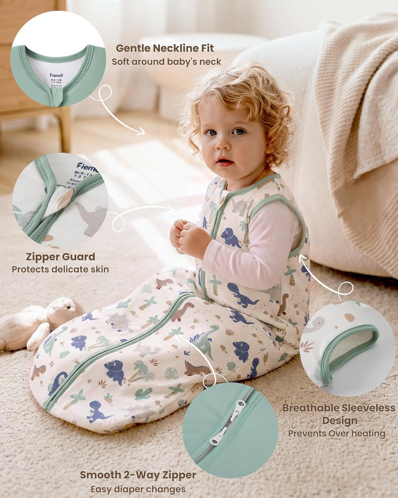 Rayon Made from Bamboo Sleep Sack 1.0 TOG, Baby