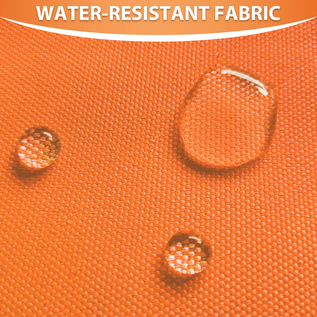 Waterproof Canvas Fabric by The Yard 600D Upholstery 58x108in Orange