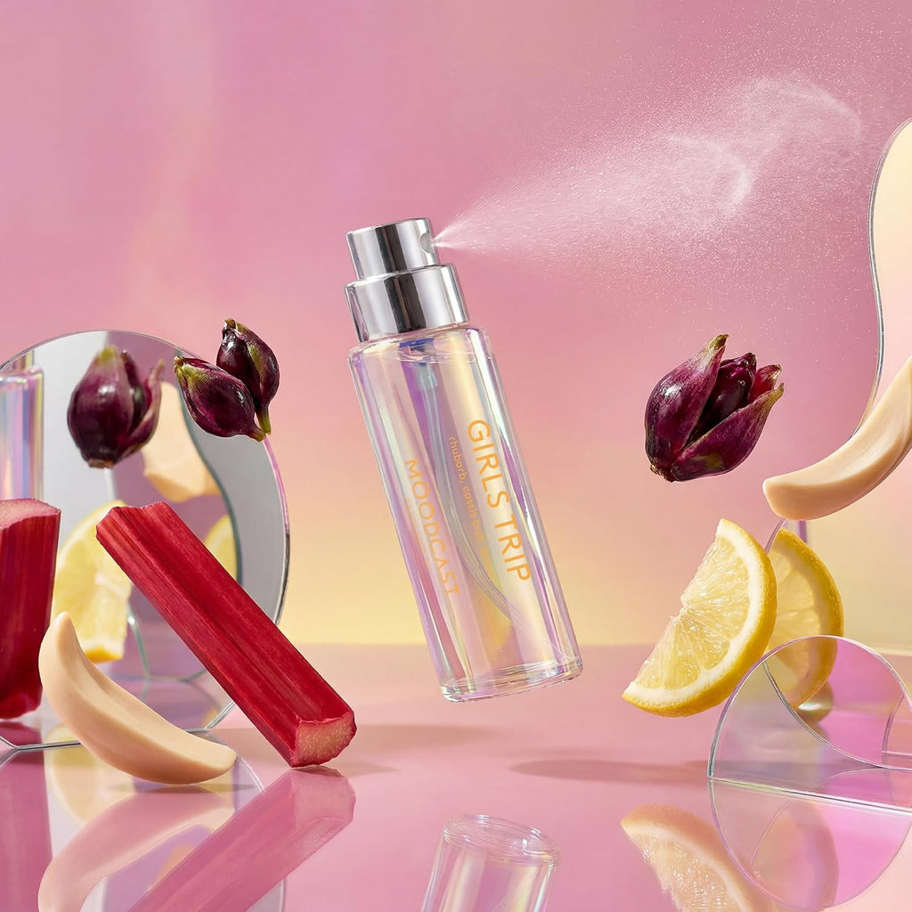 Girls Trip Luxury Room and Linen Spray - Air Freshener & Room Spray for Bedding Fabric & Home - Lemon, Rhubarb &
