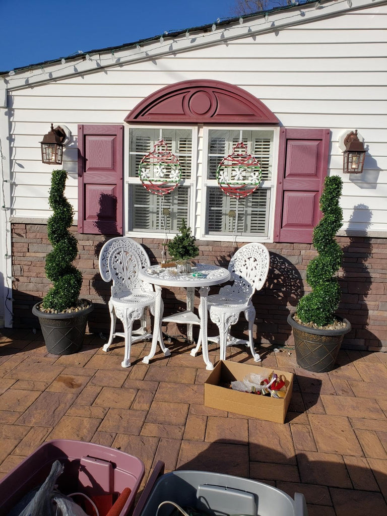 48'' Artificial Topiary Tree Spiral Boxwood in Plastic Pot Indoor or Outdoor Use (1pc Lush)