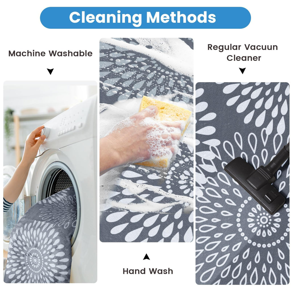 Hallway Runner Rug, Washable Non-Slip Kitchen Rug Rug