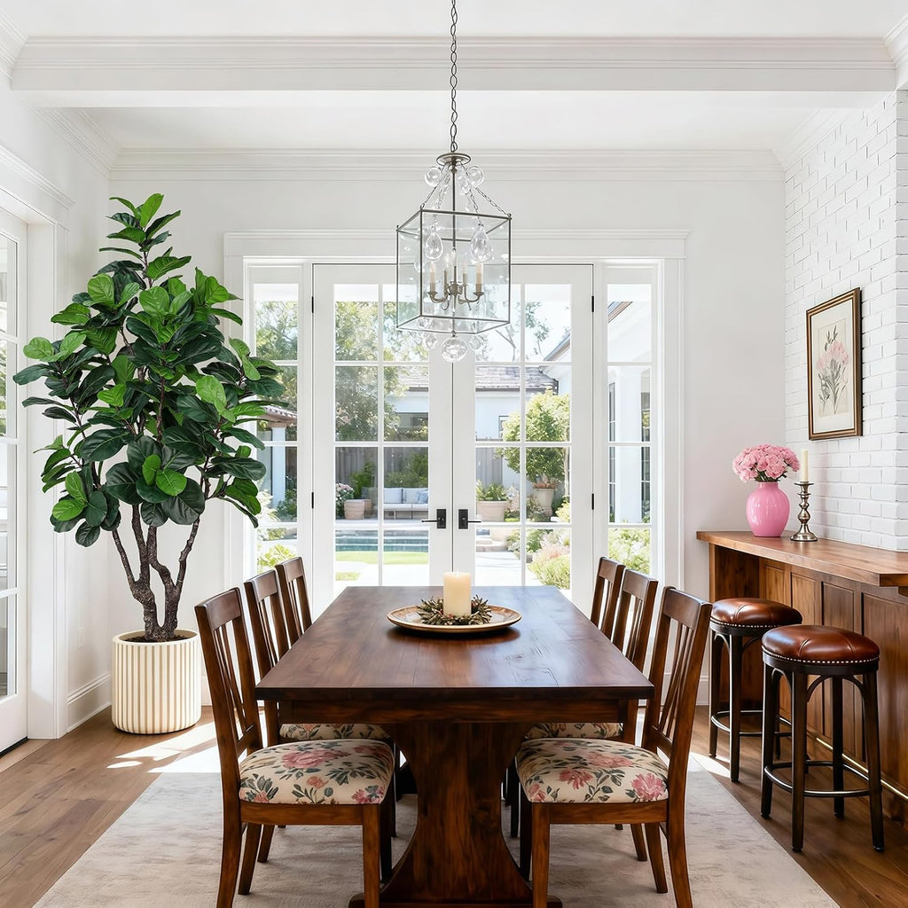 7FT Artificial Fiddle Leaf Fig Tree Decor, Faux Plants Indoor