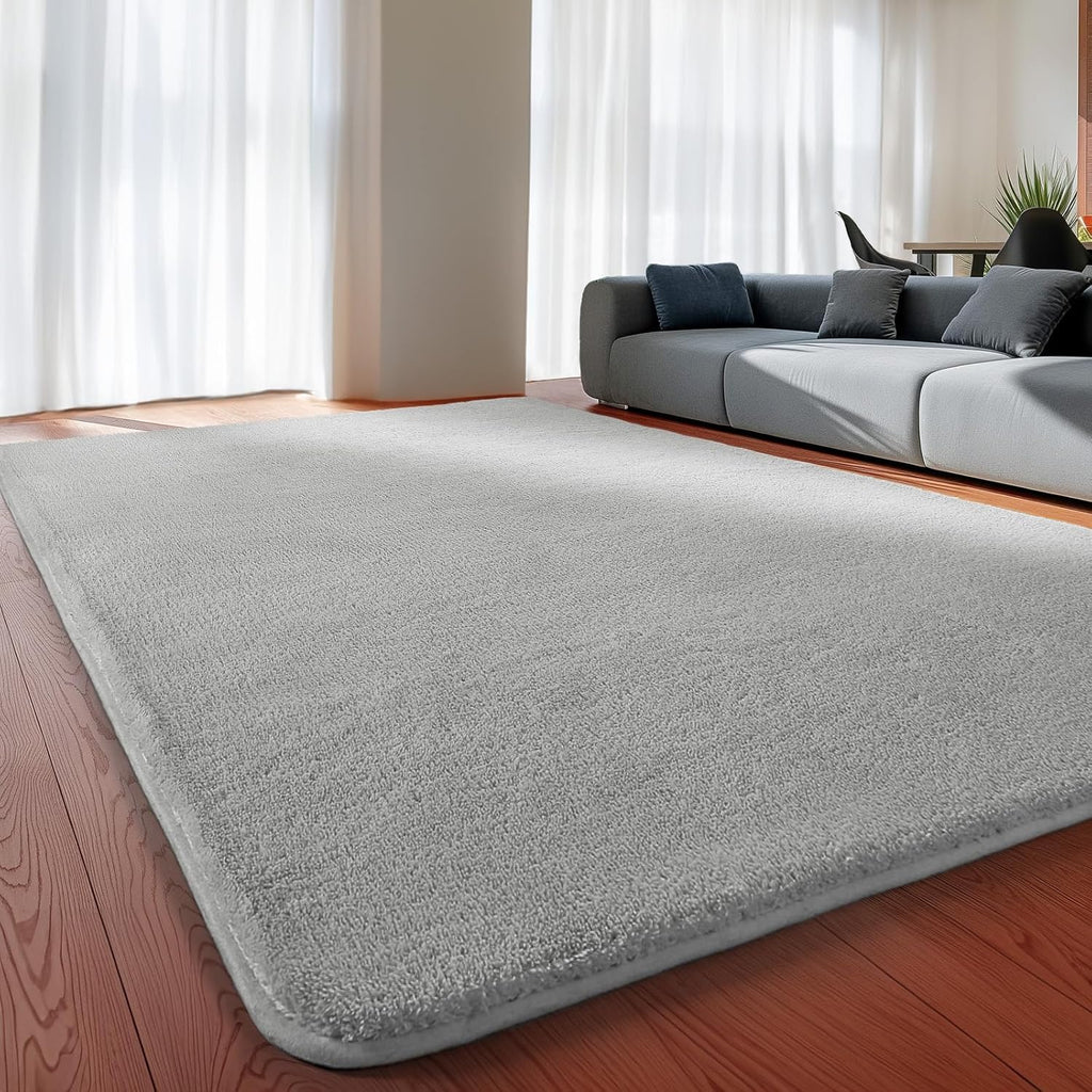 8x10 Area Rugs for Living Room, Soft Large Area Rug Fluffy Rugs for Bedroom，Machine Washable Area Rug Non Slip Carpet