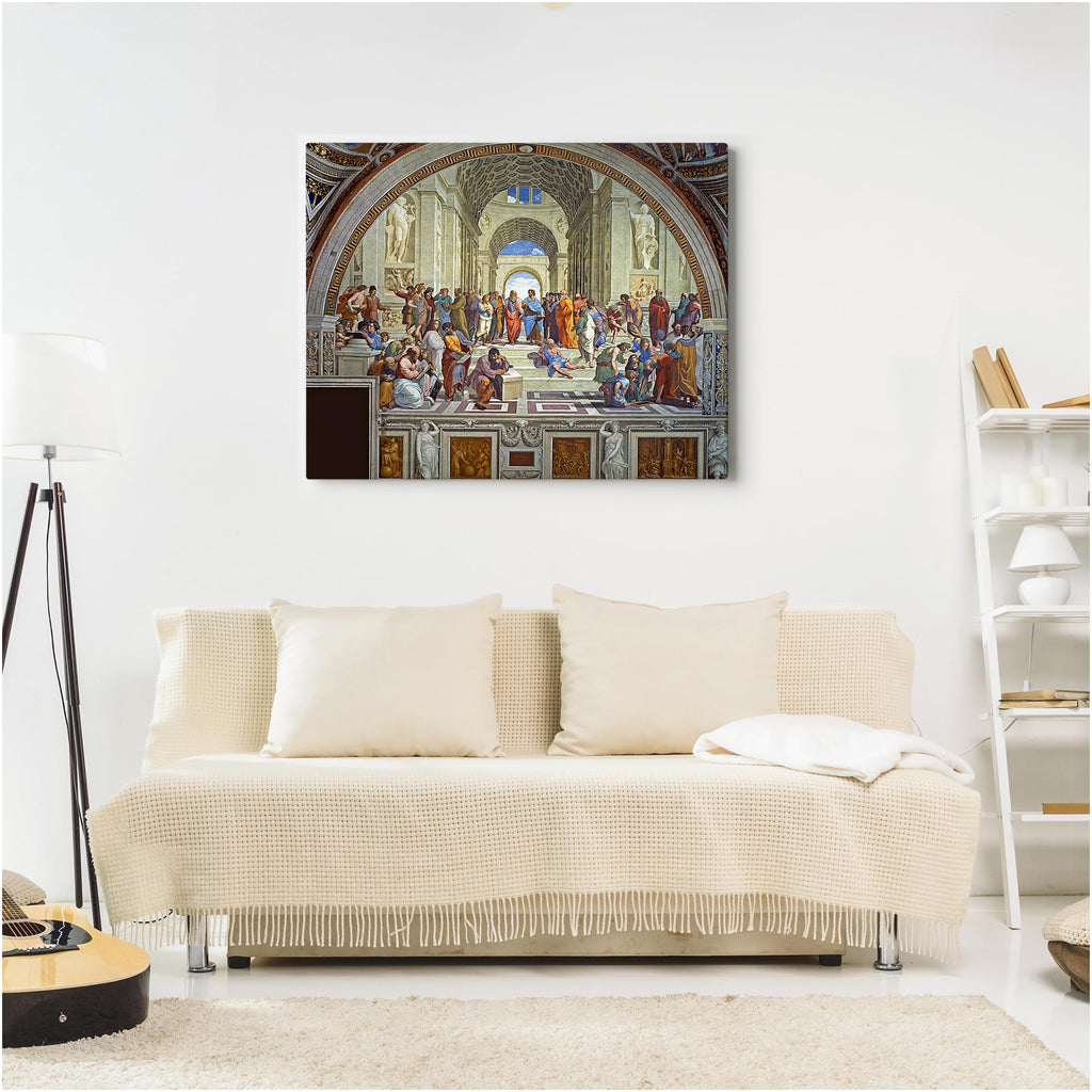 The School of Athens by Raphael, Canvas Print