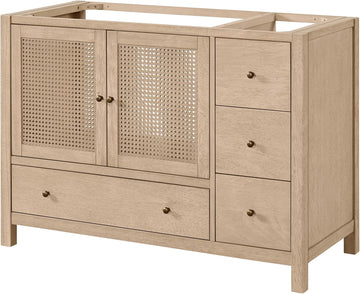 Lucca Bathroom Vanity - Freestanding Cabinet Without Sink