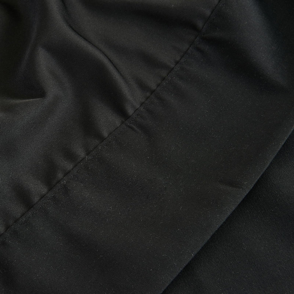 Oversized King Flat Sheet 132x110 Top Sheet Only Black