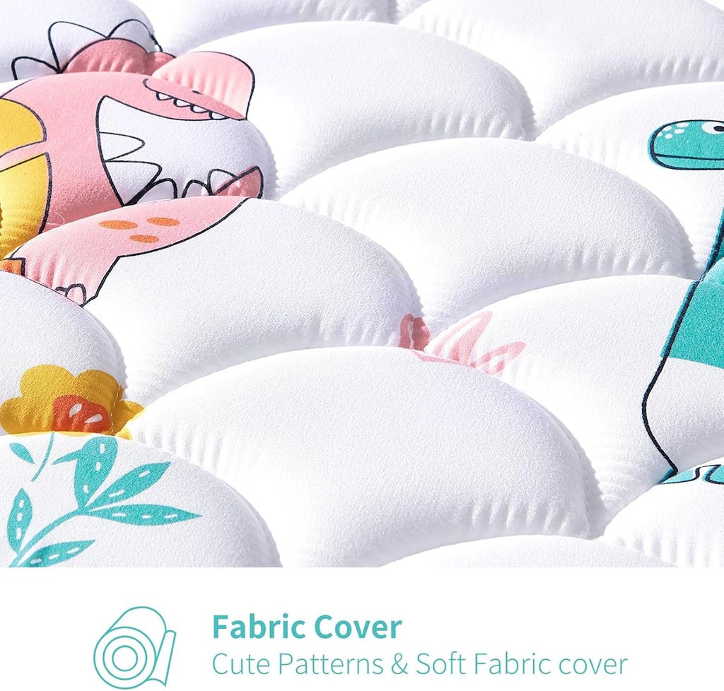 5" Crib Mattress and Toddler Mattress, Firm, Hypoallergenic Crib Mattress, Fits Standard Crib and Toddler Bed