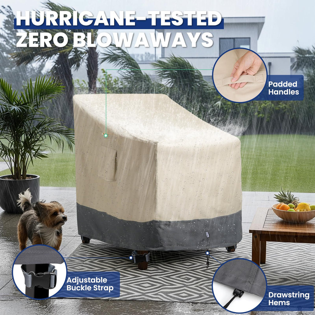 Extra Heavy Duty Waterproof 2 Pack 35"W x 37"D x 38.5"H