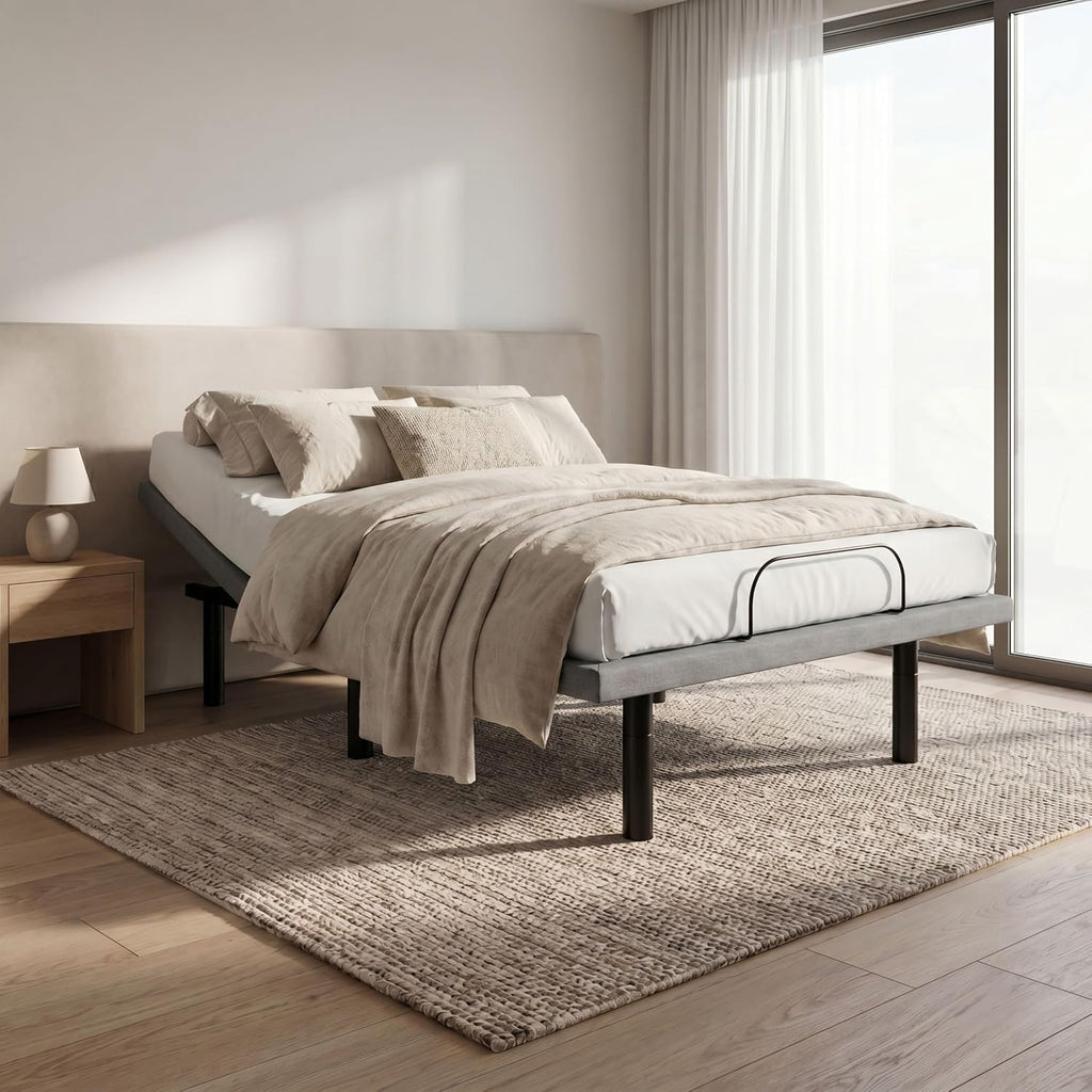 King Adjustable Bed Base with Head & Foot Position Control