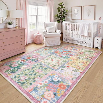 5 x 7 Pink Rugs