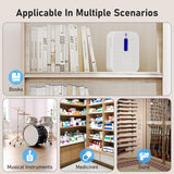 Rechargeable Small Dehumidifier for Bathroom, Detachable Hanging Dehumidifier for Bedroom, Gun Safe, Closet