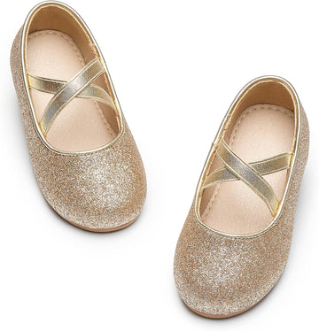 Toddler Little Flower Girls Dress Shoes Princess Mary Jane Flats