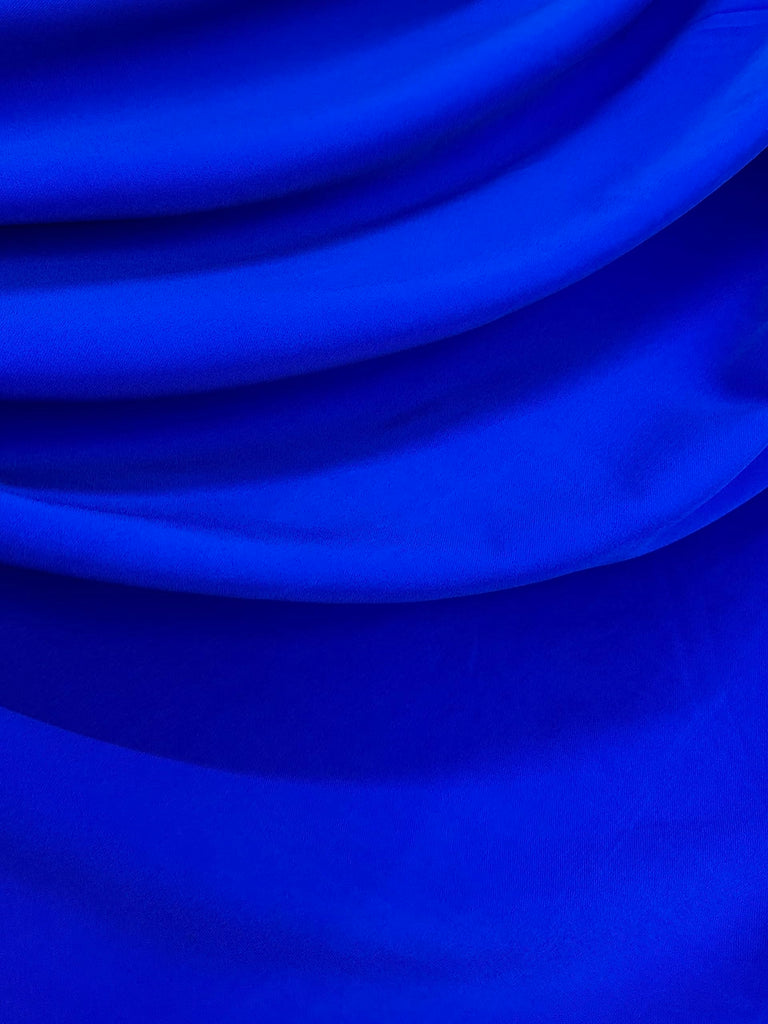 Stretch Crepe Fabric - Versatile Polyester Cloth by The Yard with 2-Way Stretch - Ideal for Dresses, Gowns, Pants