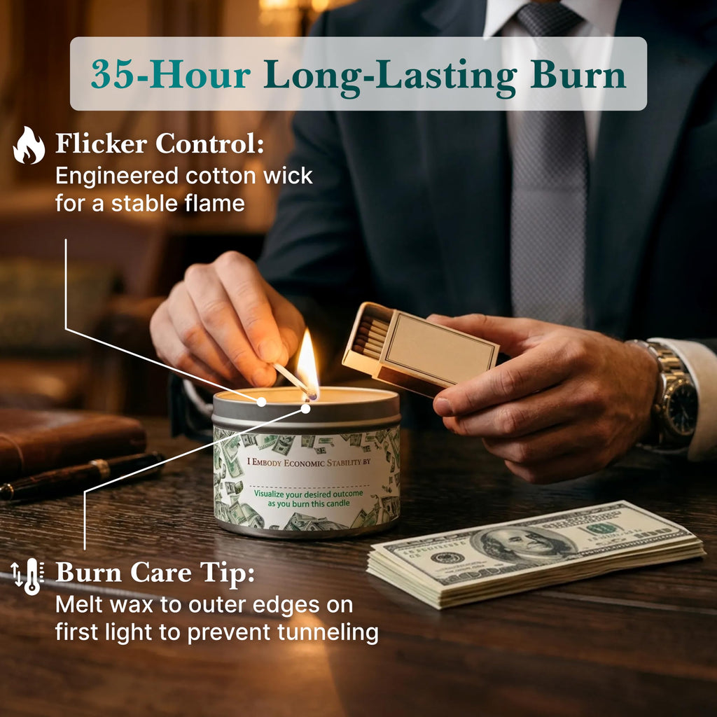 Money Manifestation Tin for Cash Flow Boost, 6oz