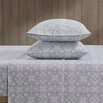 4-Piece Bed Sheet Set - Fitted & Flat Sheets & Matching Pillowcases | Cozy, Warm & Breathable | Triple