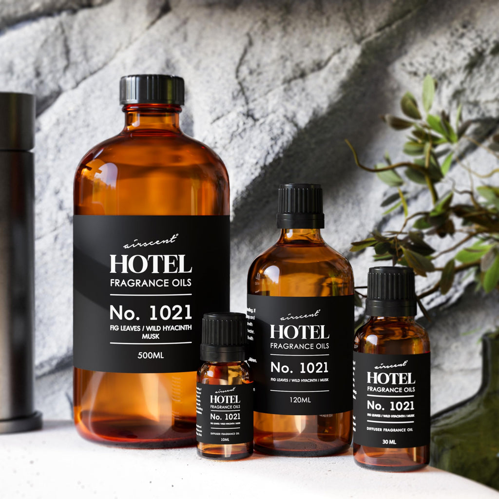 AirScent Hotel Diffuser Oil No. 1021 - Fig Hyacinth Sandalwood - 120 mL