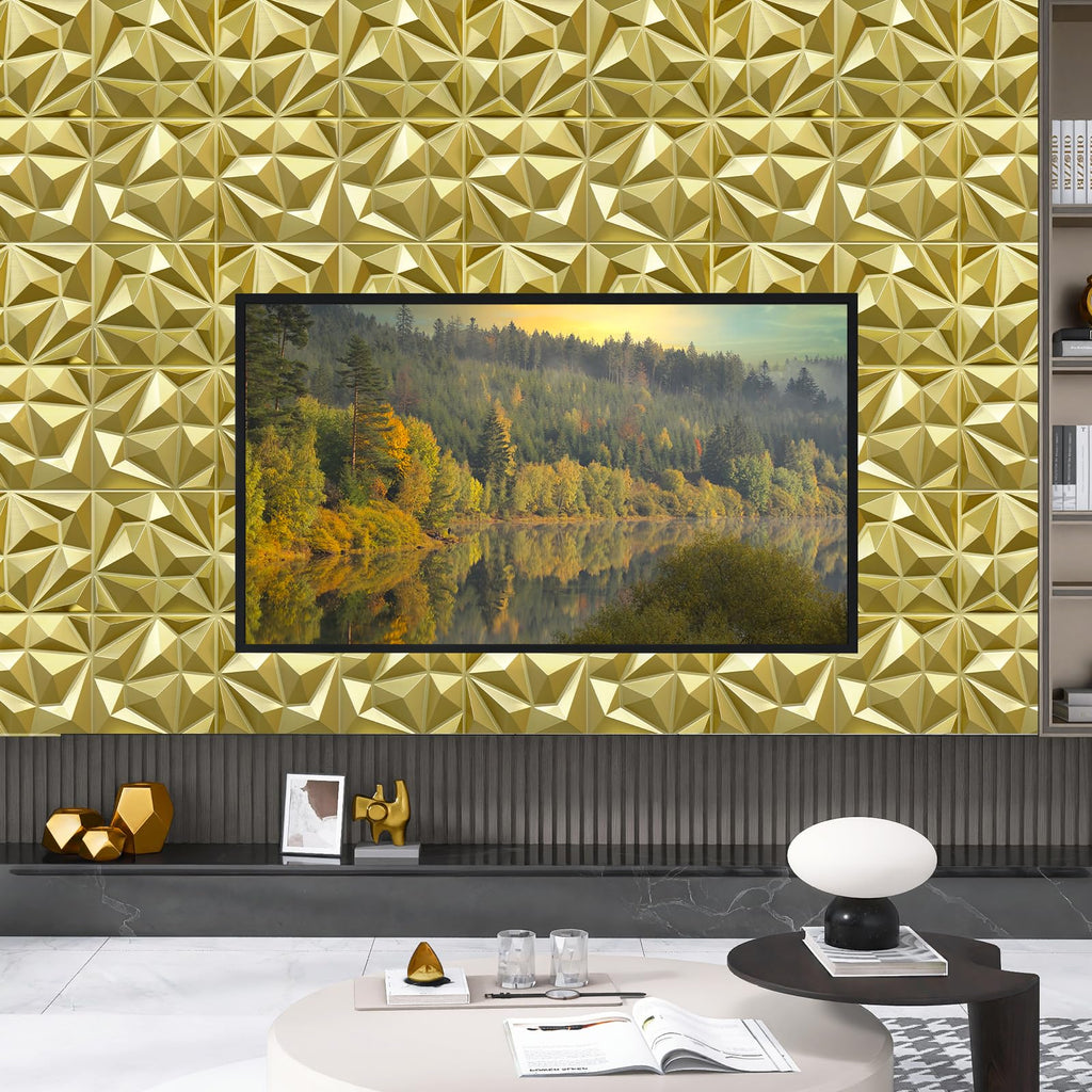 33 Pack Decorative 3D Wall Panels for Interior Wall Decor