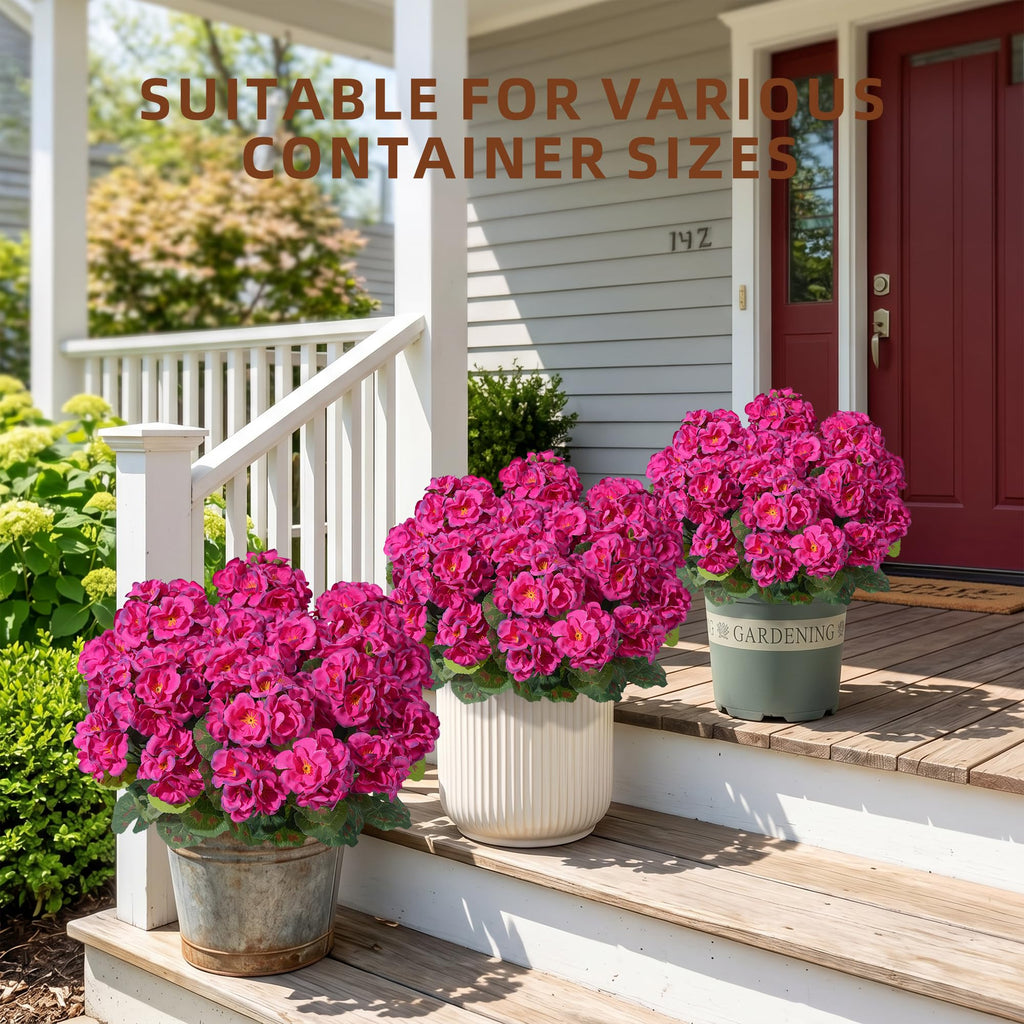 Geraniums Artificial — Faux Plants & Florals | Casa Home Living